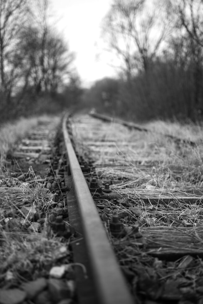 Der letzte Zug ist lange fort.