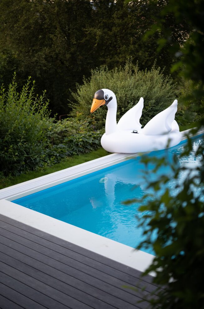 Der Geruch von Chlor und Kohle.