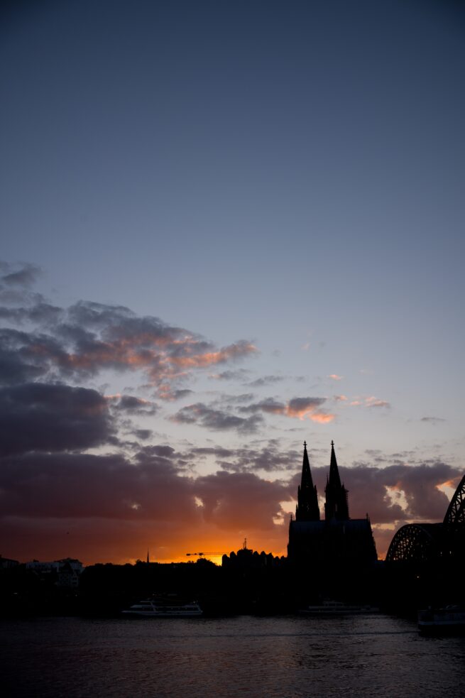Wenn die Nacht anbricht.