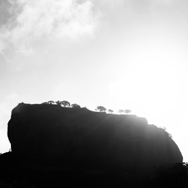 Am Löwenfelsen in Sri Lanka.