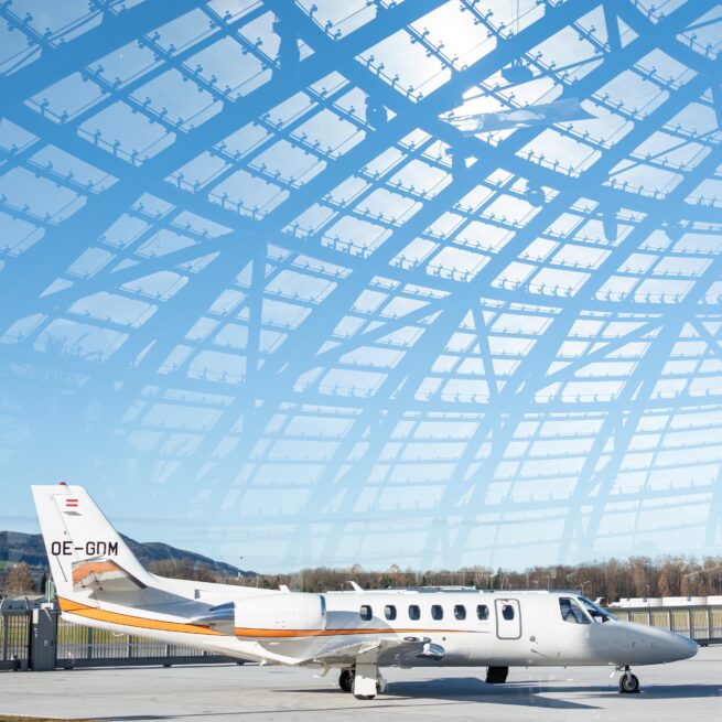 im Hangar 7 in Salzburg.