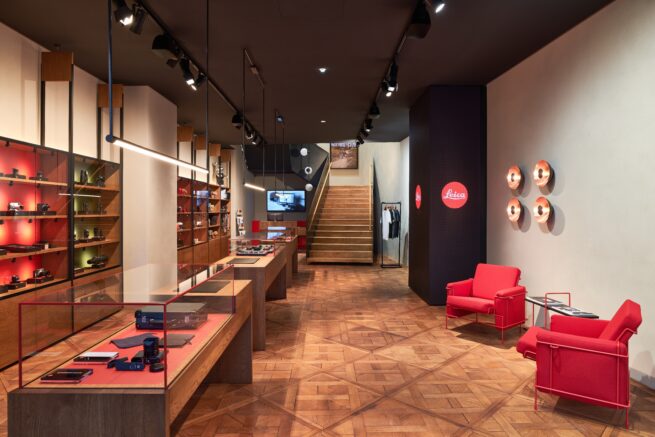 Innenaufnahmen des neuen Flagship-Stores.