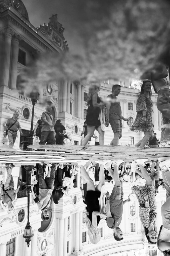 fast wie ein Tourist.