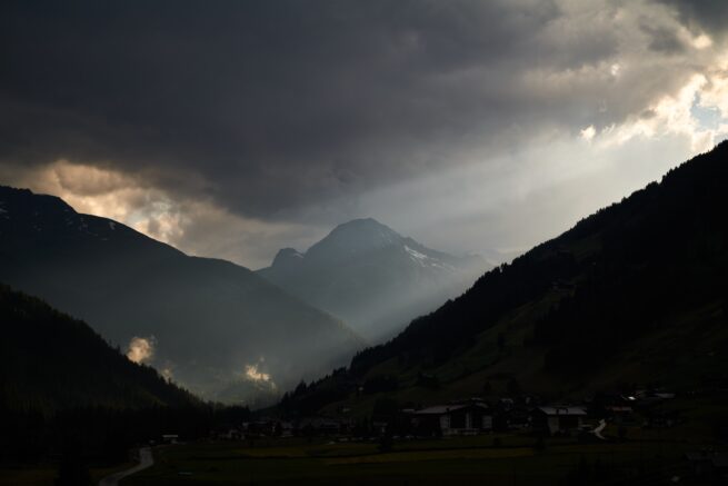 dramatische Lichtstimmung